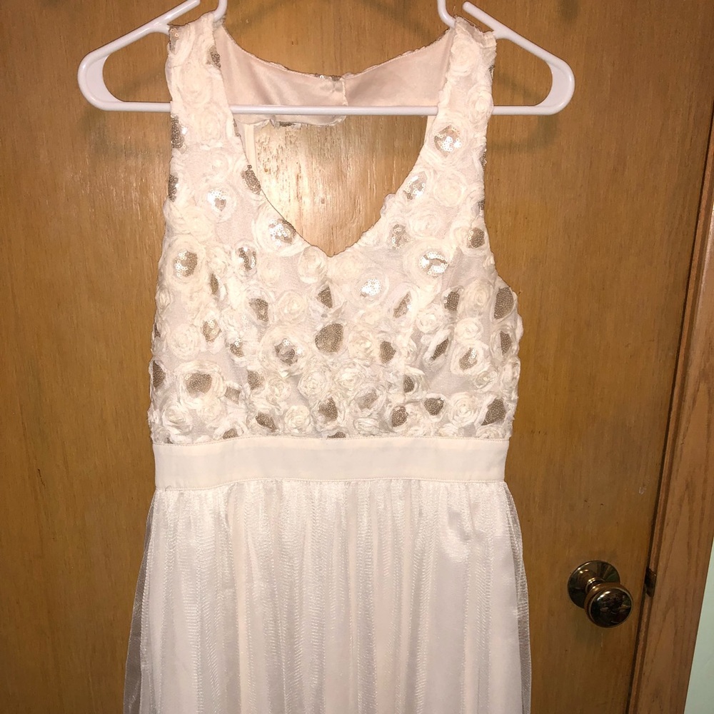 Champagne colored dress